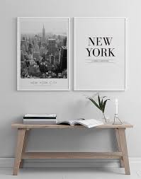 New York Julisteet New York Poster New York Schlafzimmer Galeriewand