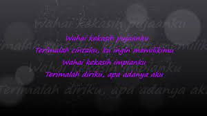 11 gambar kata kata galau yang menyentuh hati. Kata Hati Wahai Kekasih Lyric Video Youtube