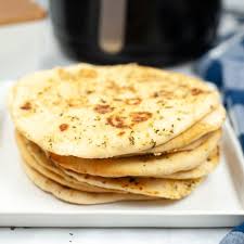 Make the dough ahead, and fry it in minutes! Air Fryer Naan Bread With Garlic Butter I Heart Air Frying