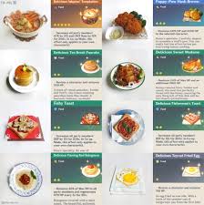 Mihoyo unveiled five new recipes following the release of the genshin impact 2.2 update. Genshin Food Recreations Genshin Impact