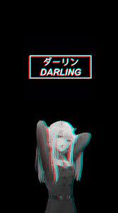 Zero Two Phone Wallpaper By Me Darlinginthefranxx Anime Backgrounds Wallpapers Pink Wallpaper Anime Anime Wallpaper Live