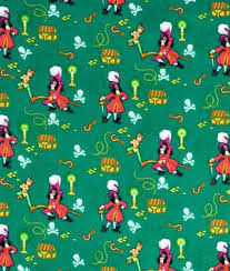 Springs Creative Disney Peter Pan Captain Hook Peter Pan Fabric