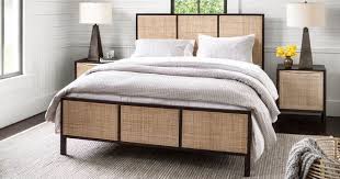 Metal bed frame that easily adjusts to fit mattress and box spring sets in full, queen, or king size heavy duty steel construction¬† 9 legs and c. 23 Best Bed Frames 2021 The Strategist New York Magazine