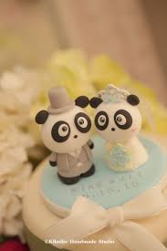 Panda Wedding Cake Topper912 Etsy Custom Wedding Cake Toppers Wedding Cake Toppers Custom Wedding Cakes