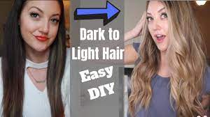 Jennifer lawrence, lady gaga, jared leto, justin bieber, and possibly kim kardashian (again). Diy Dark Hair To Blonde Hair How To Get Blonde Hair Without Damage At Home Hair Lightening Yo Lightening Dark Hair How To Lighten Hair Dark To Light Hair