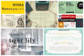 All of the fonts are open source, which mean google fonts make life easier for designers and developers, but how do you find the good ones? 20 Exceptional Typewriter Fonts Inspirationfeed