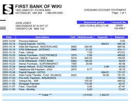 It's the safe, fast, and free mobile banking* app. Bank Statement Wikipedia