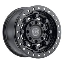 Black Rhino 8 Lug Wheels Fits Jl Jk Black Rhino Garrison Beadlock Wheel 17x8 5 5x5 Matte Black Black Rhino Wheels Beadlock Wheels Truck Rims