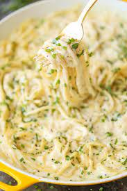 Four Cheese Spaghetti Damn Delicious