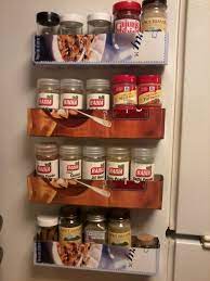 A magnetic spice rack can make the most important parts of every meal easily accessible while also efficiently using your kitchen space. Magnetic Spice Racks Magnetic Spice Racks Magnetic Spice Magnetic Spice Rack Diy