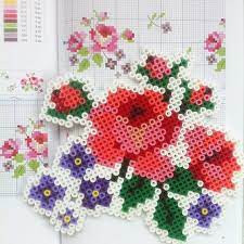 Collection by may • last updated 4 days ago. 100 Flower Perler Beads Ideas Perler Beads Beading Patterns Perler
