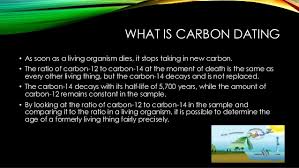 Apparently carbon dating is right up there with evolution in terms of the disdain it evokes from certain religious groups. Group 3 Logarithms Carbon Dating