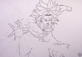 Responsabilidaden pintar sin parar realizaremos los que esté en nuestra. Dibujo De Broly Bola De Dragon Mi Esbozo En Un Pozo