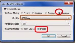 Cara Menaikkan Bit Rate Lagu Ke 320 Kbps