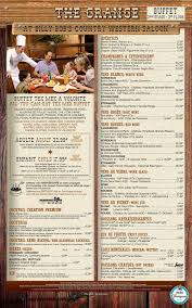 La Grange Disney Village Menu Disneyland Paris 2016 2017 Avec Images Disneyland Disneyland Paris Disney Village