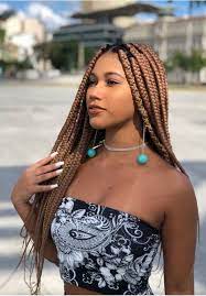 Pin By T U D O N U T E L L A On Box Braids Twist Dread Box Braids Hairstyles Short Box Braids Box Braids Hairstyles For Black Women