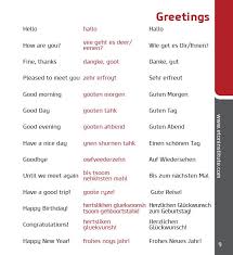 Learn The German Language Eton Institute S Phrasebooks Tip Use The Transliteration In Red To Perfec German Phrases German Language Learning German Language