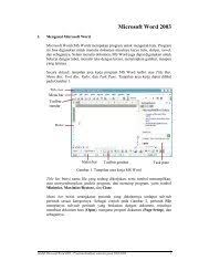Buatlah slide di atas 2. Modul Praktek Word 2010