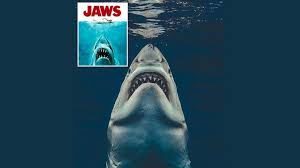 Jaws Filminin Posterini Gercege Donusturen Urkutucu Kopekbaligi Fotografi Urkutucu Poster Kopekbaliklari