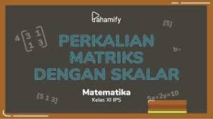 Contoh soal perkalian skalar matriks beserta jawabannya. Perkalian Matriks Dengan Skalar Youtube