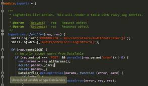Webstorm Unresolved Variable Or Type Sails Module Export Stack Overflow