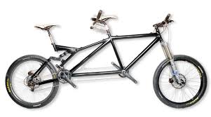 Tandem Vtt Doublettrack Tthunder Mountain Bike Wikipedia Tandem Bicycle Tandem Bike Bicycle