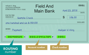 The routing number is used for transferring money either online or electronically. Field And Main Bank Search Routing Numbers Addresses And Phones Of Branches