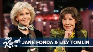 His son peter, daughter jane and baby amy on june 13, 1954, on their way to los angeles. Jane Fonda Lily Tomlin On Being Arrested Grace And Frankie Youtube