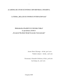 Preistoria economiei mondiale, formarea economiei mondiale, apariţia producţiei pentru schimb, conceptul de economie mondială, perspectivele economiei mondiale. Doc Academia De Studii Economice Din Republica Moldova Ion Turcan Academia Edu