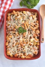 Chicken Chickpea Pasta Bake Gf Low Cal Skinny Fitalicious
