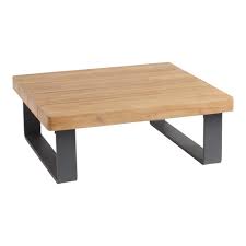 Discover a wonderful variety of stylish coffee tables at world market. Shop Now For The Natural Teak Calero Outdoor Patio Coffee Table By World Market Accuweather Shop