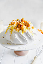 White Chocolate And Lemon Curd Pavlova Broma Bakery Recipe Broma Bakery Pavlova Recipe Pavlova
