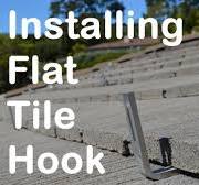 How to Install a Flat Tile Hook