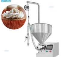 Mini Commercial Small Bread Cream Eclair Cupcake Topper Making Injection  Machine