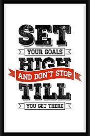 Get decor fast with target drive up, pick up, or same day delivery. Green Panda Motivational Posters For Office Inspirational Quote Gift For Desk And Home Walls Set High Goals Multicolour Digital Printing Framed Poster 8x12 Inch Amazon In Home Kitchen