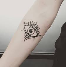 Pin By Mahe On Ink Simple Eye Tattoo Third Eye Tattoos Evil Eye Tattoo