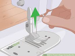 How To Thread A Singer Sewing Machine With Pictures Wikihow