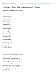 Check spelling or type a new query. Lirik Lagu Kunci Gitar Lagu Lagu Anak Populer Pdf