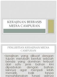10 contoh kerajinan tangan dari bahan bambu unik kreatif. Kerajinan Berbasis Media Campuran Pdf