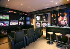 10 Of The Most Lavish Home Bars We Ve Ever Seen Man Cave Living Room Sports Man Cave Bars For Home