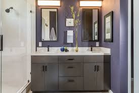 Those colors also build up a peaceful atmosphere in an exquisite way. Plum And Grey Bathroom Ideas Houzz