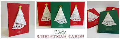 The smilebox christmas card maker is your way to create personalized, animated. It Is Fun To Make Your Own Christmas Cards Here Is A Very Simple Way To Make Doily Chris Christmas Cards Handmade Christmas Cards Christmas Cards Handmade Diy