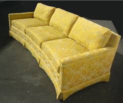 Vintage Henredon Goose Down Sofa Couch Gold Silk Brocade French Mid Century Henredon Furniture Vintage Mid Century Sofa Vintage Sofa