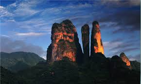 rexsolsu 江郎山三爿石 地形 山 石