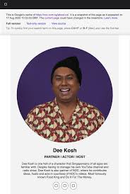 Never miss another show from deekosh. Dee Kosh Disappears From Noc Video Bylines Removed As Partner From Website