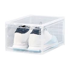 Cara pasang kotak kasut plastik murah. Transparent Shoe Box Kotak Kasut Keras Tahan Lasak Tempat Simpan Kasut Kotak Plastik Multipurpose Shopee Malaysia