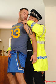 Gay Cops Stripped Down - Their Clothes Gone - Their Sex Drive On Display