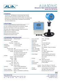 Flow can be measured in a variety of ways. Alia Auf790 Ultrasonic Open Channel Flowmeter Flow Measurement Manufactured Goods