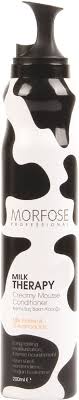 Morfose milk therapy kremsi süt saç bakım maskesi 500 ml. Morfose Milk Therapy Hair Creamy Mousse Conditioner Haarpflegeschaum 200 Ml Pro Clipper De