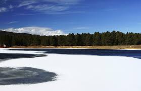 Monte verde lake is located in angel fire resort, and you must pay a $25 fee to fish in the lake. Monte Verde Lake Near Angel Fire Nm New Mexico December 10 2 Photograph By Mark Goebel